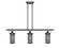 Bleecker - 3 Light - 36 inch - Matte Black - Stem hung - Island Light (3442|516-3I-BK-CE219)