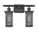 Bleecker - 2 Light - 14 inch - Matte Black - Bath Vanity Light (3442|516-2W-BK-CE219)