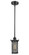 Bleecker - 1 Light - 4 inch - Matte Black - Mini Pendant (3442|516-1S-BK-CE219-LED)