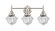 Oxford - 3 Light - 26 inch - Satin Nickel - Bath Vanity Light (3442|447-3W-SN-G532)
