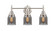 Caden - 3 Light - 23 inch - Satin Nickel - Bath Vanity Light (3442|447-3W-SN-G53)