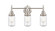 Dover - 3 Light - 23 inch - Satin Nickel - Bath Vanity Light (3442|447-3W-SN-G314-LED)