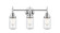 Dover - 3 Light - 23 inch - Polished Chrome - Bath Vanity Light (3442|447-3W-PC-G314-LED)