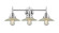 Halophane - 3 Light - 27 inch - Polished Chrome - Bath Vanity Light (3442|447-3W-PC-G2)