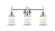 Canton - 3 Light - 23 inch - Polished Chrome - Bath Vanity Light (3442|447-3W-PC-G181S-LED)