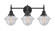 Oxford - 3 Light - 26 inch - Matte Black - Bath Vanity Light (3442|447-3W-BK-G534)