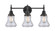 Bellmont - 3 Light - 24 inch - Matte Black - Bath Vanity Light (3442|447-3W-BK-G192)