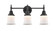 Canton - 3 Light - 23 inch - Matte Black - Bath Vanity Light (3442|447-3W-BK-G181S)