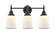 Canton - 3 Light - 24 inch - Matte Black - Bath Vanity Light (3442|447-3W-BK-G181)