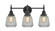 Chatham - 3 Light - 24 inch - Matte Black - Bath Vanity Light (3442|447-3W-BK-G142-LED)
