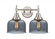 Caden - 2 Light - 17 inch - Satin Nickel - Bath Vanity Light (3442|447-2W-SN-G73-LED)