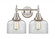 Caden - 2 Light - 17 inch - Satin Nickel - Bath Vanity Light (3442|447-2W-SN-G72-LED)