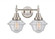 Oxford - 2 Light - 17 inch - Satin Nickel - Bath Vanity Light (3442|447-2W-SN-G534)