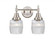 Colton - 2 Light - 15 inch - Satin Nickel - Bath Vanity Light (3442|447-2W-SN-G302-LED)