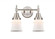 Canton - 2 Light - 14 inch - Satin Nickel - Bath Vanity Light (3442|447-2W-SN-G181S)