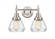Fulton - 2 Light - 16 inch - Satin Nickel - Bath Vanity Light (3442|447-2W-SN-G172)