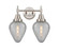 Geneseo - 2 Light - 16 inch - Satin Nickel - Bath Vanity Light (3442|447-2W-SN-G165)