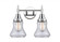 Bellmont - 2 Light - 15 inch - Polished Chrome - Bath Vanity Light (3442|447-2W-PC-G192-LED)