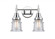 Canton - 2 Light - 14 inch - Polished Chrome - Bath Vanity Light (3442|447-2W-PC-G184S)