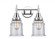 Canton - 2 Light - 15 inch - Polished Chrome - Bath Vanity Light (3442|447-2W-PC-G184)