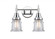Canton - 2 Light - 14 inch - Polished Chrome - Bath Vanity Light (3442|447-2W-PC-G182S-LED)
