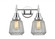Chatham - 2 Light - 15 inch - Polished Chrome - Bath Vanity Light (3442|447-2W-PC-G142)