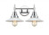 Halophane - 2 Light - 18 inch - Polished Chrome - Bath Vanity Light (3442|447-2W-PC-G1-LED)
