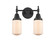Dover - 2 Light - 14 inch - Matte Black - Bath Vanity Light (3442|447-2W-BK-G311-LED)