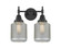 Stanton - 2 Light - 15 inch - Matte Black - Bath Vanity Light (3442|447-2W-BK-G262-LED)