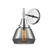 Fulton - 1 Light - 7 inch - Polished Chrome - Sconce (3442|447-1W-PC-G173)