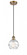 Athens Deco Swirl - 1 Light - 6 inch - Brushed Brass - Cord hung - Mini Pendant (3442|516-1P-BB-G1213-6-LED)