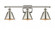 Smithfield - 3 Light - 27 inch - Polished Nickel - Bath Vanity Light (3442|516-3W-PN-M8)