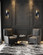 Large ADA Rhomboid Left LED Wall Sconce (254|CER-5845-BLK)