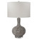 Uttermost Turbulence Distressed White Table Lamp (85|28483-1)