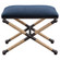 Uttermost Firth Small Navy Fabric Bench (85|23598)