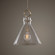 Uttermost Imbuto Funnel Glass 1 Light Pendant (85|21548)
