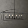 Uttermost Clayton 6 Light Linear Chandelier (85|21348)