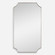 Uttermost Lennox Brass Scalloped Corner Mirror (85|09727)