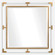 Uttermost Balkan Golden Square Mirror (85|09714)