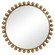 Uttermost Cyra Gold Round Mirror (85|09695)