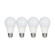 9.5 Watt; A19 LED; Frost; 5000K; Medium base; 220 deg. Beam Angle; 120 Volt; Non-Dimmable; 4-Pack (27|S39597)