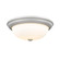 3-Light Flushmount Ceiling Light Satin Nickel (670|4905-SN)