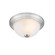2-Light Flushmount Ceiling Light Brushed Nickel (670|4901-BN)