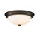 3-Light Flushmount Ceiling Light Rubbed Bronze (670|4905-RBZ)