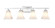 4-Light Vanity Chrome (670|4504-CH)