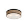 Franklin-Flush Mount (19|14440DWBK)