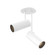 Downey 2-in White 2 Head (Opposing Direction) Dimmable LED Semi Flush Mount (461|SF15702-WH)