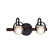 Conduit 2-Light Bath Bar (254|FSN-8062-CLOP-MBLK)