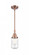 Dover - 1 Light - 5 inch - Antique Copper - Mini Pendant (3442|447-1S-AC-G314)