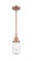 Dover - 1 Light - 5 inch - Antique Copper - Mini Pendant (3442|447-1S-AC-G312)